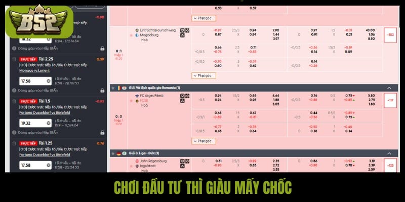Chơi đầu tư thì giàu mấy chốc